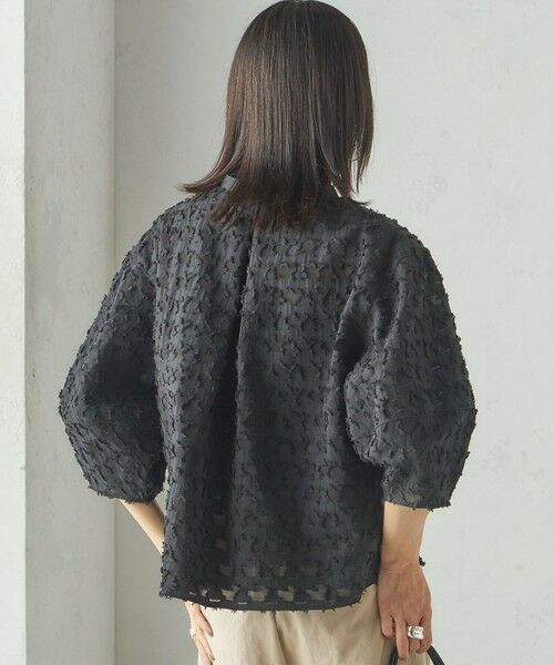 SHIPS / シップス シャツ・ブラウス | 〈手洗い可能〉幾何柄 カット ジャカード ブラウス | 詳細26