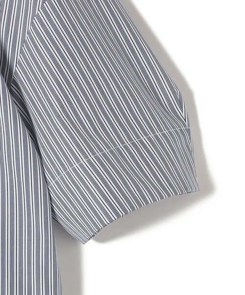 SHIPS / シップス シャツ・ブラウス | 〈手洗い可能〉ストライプ フリル ネック リボン 半袖 ブラウス | 詳細26