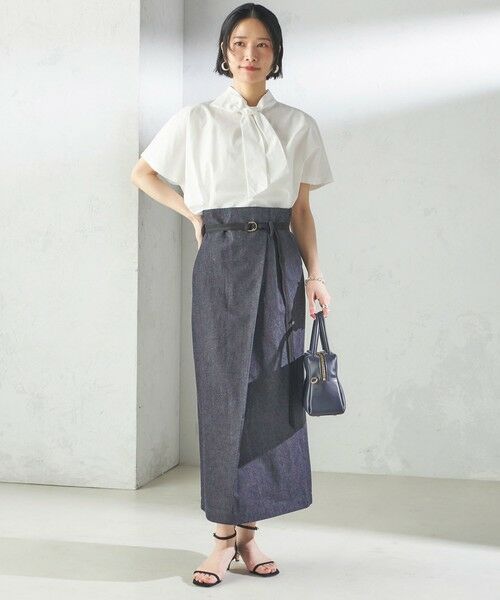 SHIPS / シップス シャツ・ブラウス | 【SHIPS別注】Nell:〈手洗い可能〉リボン タイ ブラウス | 詳細1