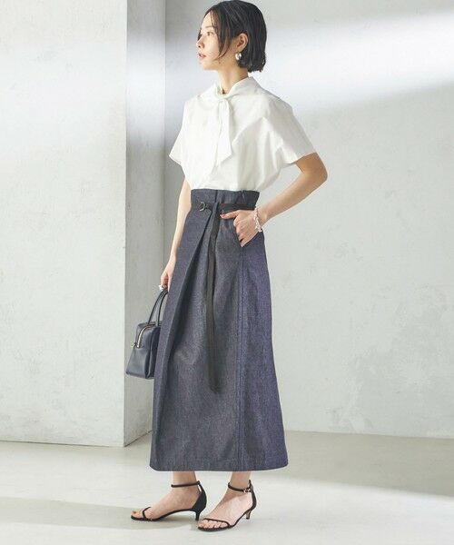 SHIPS / シップス シャツ・ブラウス | 【SHIPS別注】Nell:〈手洗い可能〉リボン タイ ブラウス | 詳細3