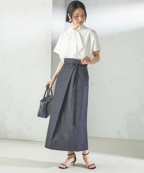 SHIPS / シップス シャツ・ブラウス | 【SHIPS別注】Nell:〈手洗い可能〉リボン タイ ブラウス | 詳細7