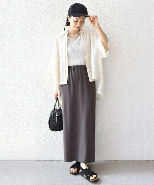 SHIPS / シップス シャツ・ブラウス | 〈手洗い可能〉麻調 メッシュ 半袖 ビッグ シャツ | 詳細22