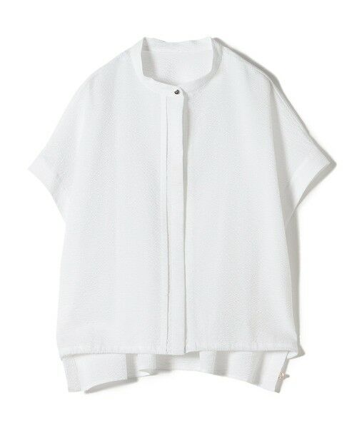 SHIPS / シップス シャツ・ブラウス | 〈手洗い可能〉サッカー 裾 ドロスト ドルマン ブラウス | 詳細20