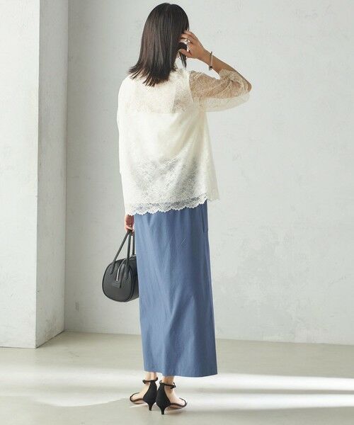 SHIPS / シップス シャツ・ブラウス | 〈手洗い可能〉ラッセル レース シャツ | 詳細5