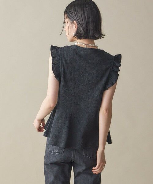 SHIPS / シップス その他トップス | NINE CASE:〈手洗い可能〉フリル ノースリーブ トップス | 詳細8