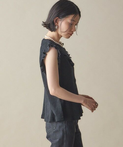 SHIPS / シップス その他トップス | NINE CASE:〈手洗い可能〉フリル ノースリーブ トップス | 詳細9