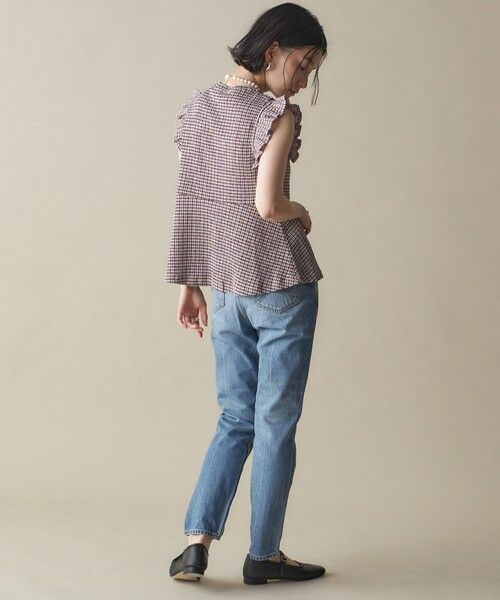 SHIPS / シップス その他トップス | NINE CASE:〈手洗い可能〉フリル ノースリーブ トップス | 詳細17