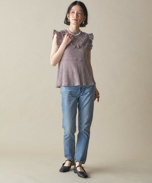 SHIPS / シップス その他トップス | NINE CASE:〈手洗い可能〉フリル ノースリーブ トップス | 詳細20