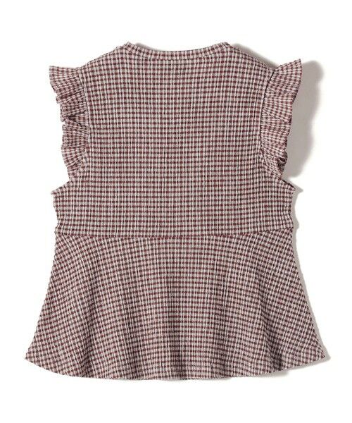 SHIPS / シップス その他トップス | NINE CASE:〈手洗い可能〉フリル ノースリーブ トップス | 詳細30