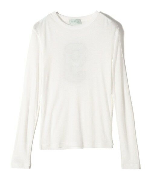 SHIPS / シップス Tシャツ | SHIPS NINE CASE:〈洗濯機可能〉ロゴ ロング スリーブ TEE | 詳細21