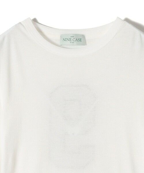 SHIPS / シップス Tシャツ | SHIPS NINE CASE:〈洗濯機可能〉ロゴ ロング スリーブ TEE | 詳細22