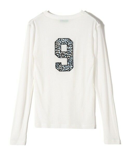 SHIPS / シップス Tシャツ | SHIPS NINE CASE:〈洗濯機可能〉ロゴ ロング スリーブ TEE | 詳細24