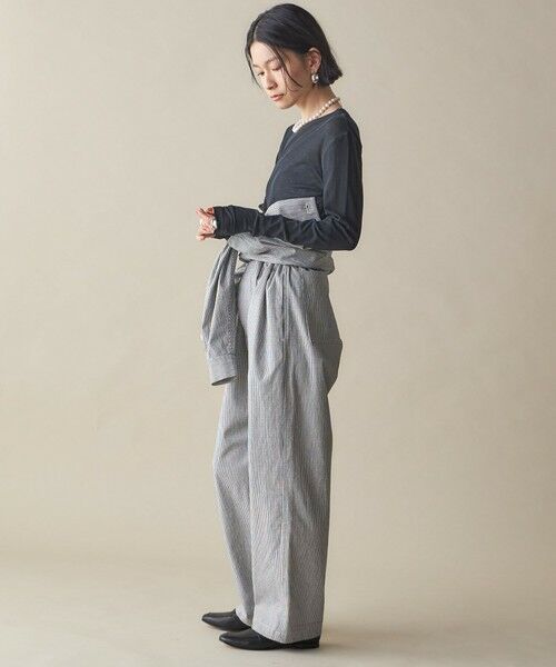 SHIPS / シップス Tシャツ | SHIPS NINE CASE:〈洗濯機可能〉ロゴ ロング スリーブ TEE | 詳細29