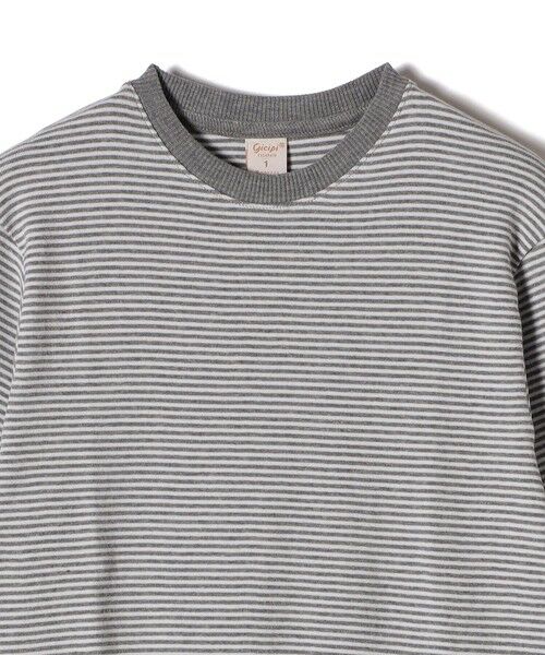 SHIPS / シップス カットソー | gicipi:5分袖 プルオーバー（ARGENTO） | 詳細4