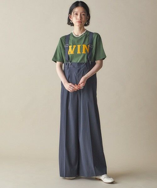 SHIPS / シップス Tシャツ | SHIPS NINE CASE:〈洗濯機可能〉パッチワーク ロゴ TEE | 詳細1