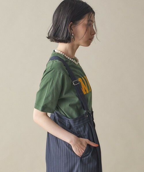 SHIPS / シップス Tシャツ | SHIPS NINE CASE:〈洗濯機可能〉パッチワーク ロゴ TEE | 詳細10