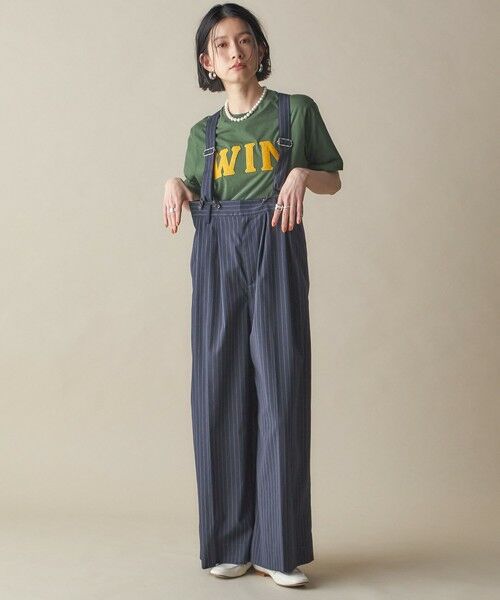 SHIPS / シップス Tシャツ | SHIPS NINE CASE:〈洗濯機可能〉パッチワーク ロゴ TEE | 詳細2