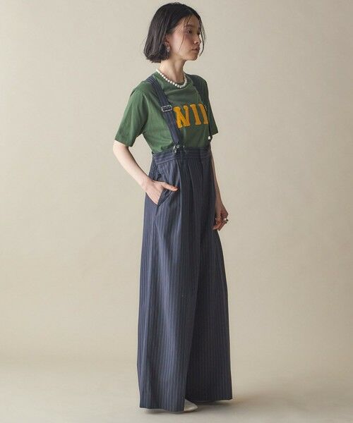 SHIPS / シップス Tシャツ | SHIPS NINE CASE:〈洗濯機可能〉パッチワーク ロゴ TEE | 詳細5