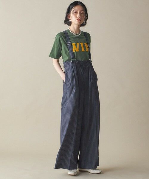 SHIPS / シップス Tシャツ | SHIPS NINE CASE:〈洗濯機可能〉パッチワーク ロゴ TEE | 詳細7