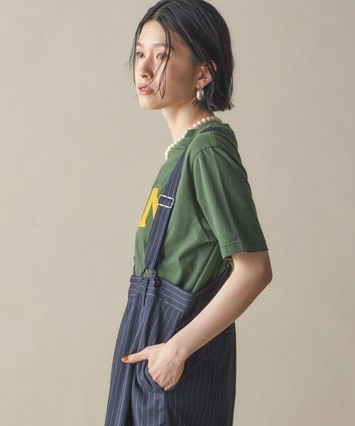 SHIPS / シップス Tシャツ | SHIPS NINE CASE:〈洗濯機可能〉パッチワーク ロゴ TEE | 詳細8