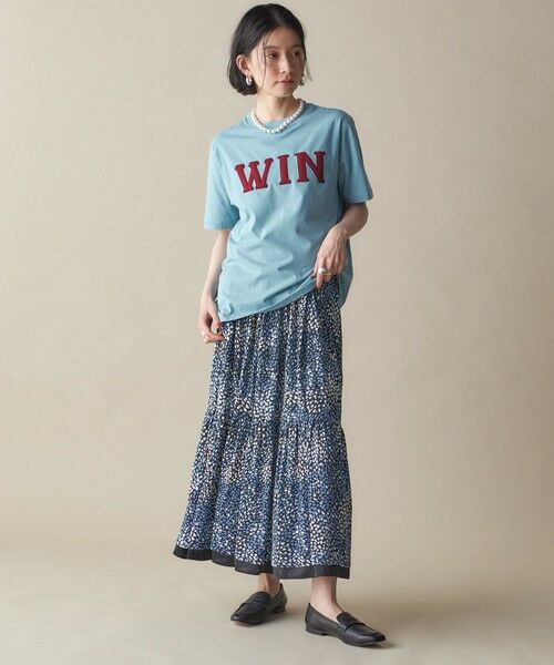 SHIPS / シップス Tシャツ | SHIPS NINE CASE:〈洗濯機可能〉パッチワーク ロゴ TEE | 詳細17