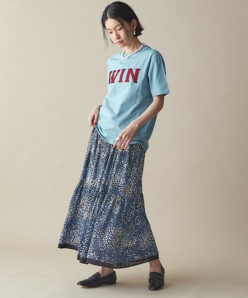 SHIPS / シップス Tシャツ | SHIPS NINE CASE:〈洗濯機可能〉パッチワーク ロゴ TEE | 詳細18