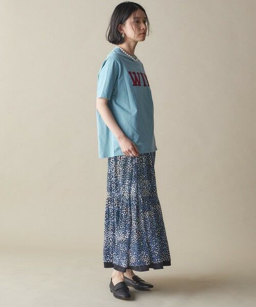 SHIPS / シップス Tシャツ | SHIPS NINE CASE:〈洗濯機可能〉パッチワーク ロゴ TEE | 詳細21