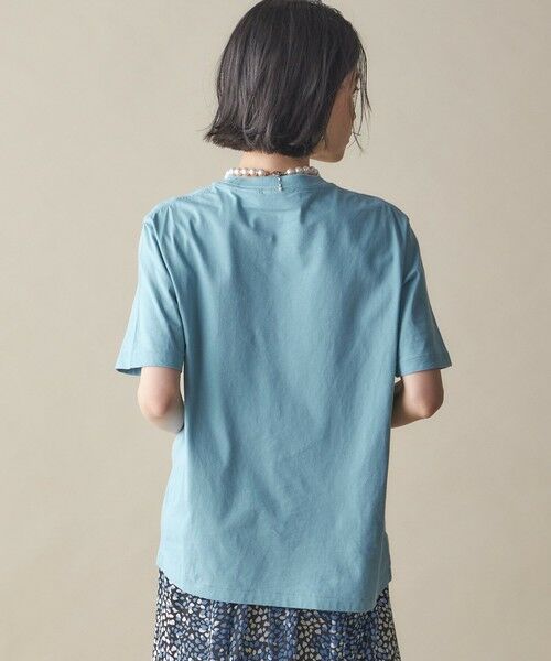 SHIPS / シップス Tシャツ | SHIPS NINE CASE:〈洗濯機可能〉パッチワーク ロゴ TEE | 詳細25