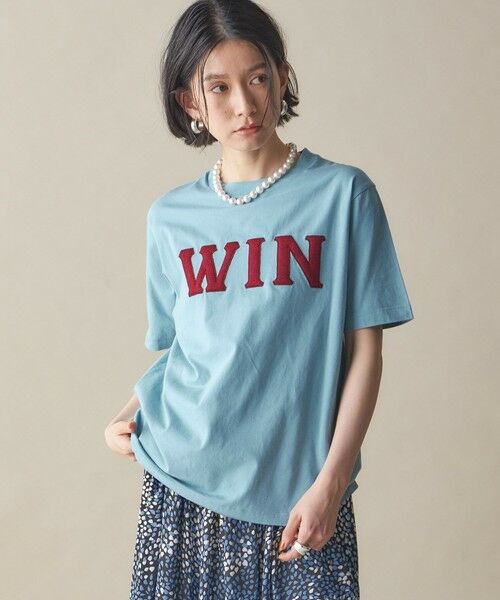 SHIPS / シップス Tシャツ | SHIPS NINE CASE:〈洗濯機可能〉パッチワーク ロゴ TEE | 詳細28