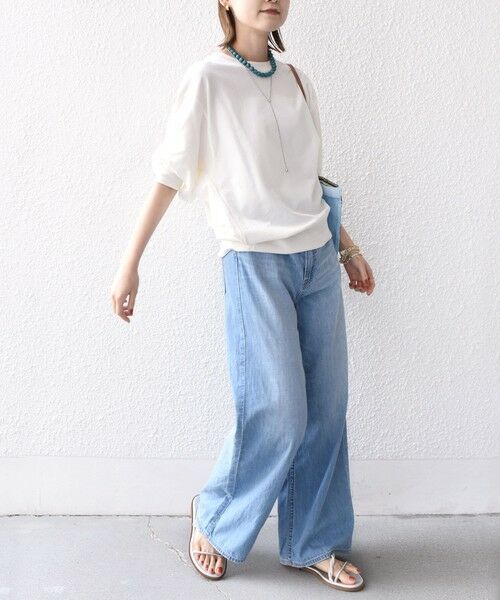 SHIPS / シップス カットソー | 〈洗濯機可能〉DEPEND ドルマン カット プルオーバー | 詳細12