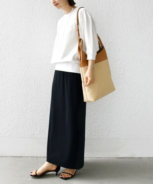 SHIPS / シップス カットソー | 〈洗濯機可能〉DEPEND ドルマン カット プルオーバー | 詳細2