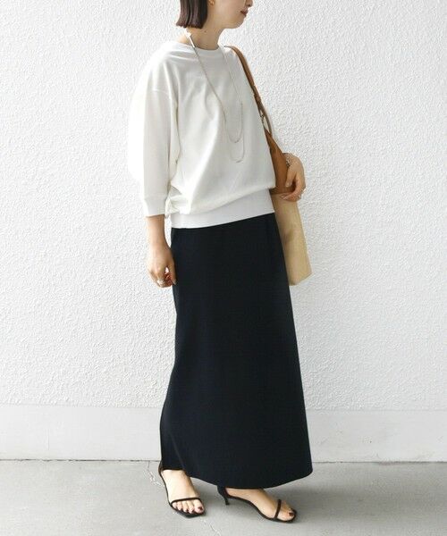 SHIPS / シップス カットソー | 〈洗濯機可能〉DEPEND ドルマン カット プルオーバー | 詳細4