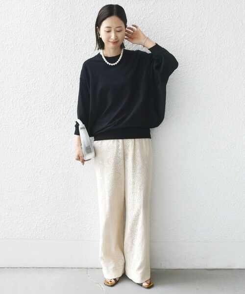 SHIPS / シップス カットソー | 〈洗濯機可能〉DEPEND ドルマン カット プルオーバー | 詳細21