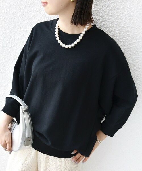 SHIPS / シップス カットソー | 〈洗濯機可能〉DEPEND ドルマン カット プルオーバー | 詳細25