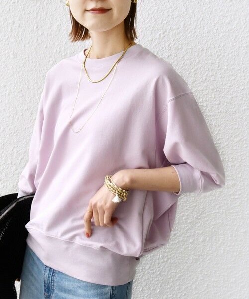SHIPS for women/シップスウィメン 〈洗濯機可能〉DEPEND ドルマン カット プルオーバー ピンク ONE SIZE SHIPS for women/シップスウィメン 〈洗濯機可能〉DEPEND ドルマン カット プルオーバー ピンク ONE SIZE