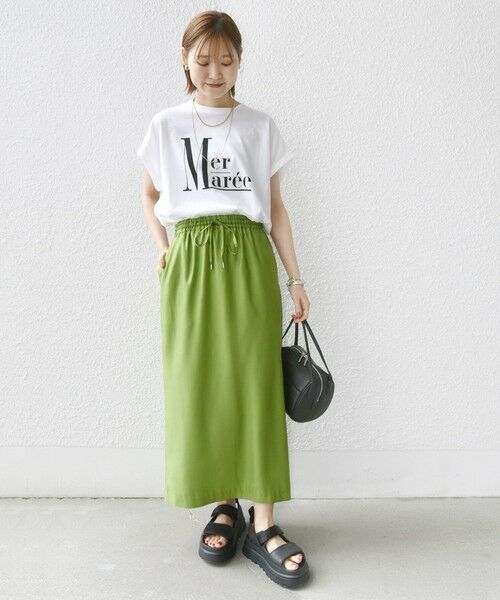 SHIPS / シップス Tシャツ | 〈洗濯機可能〉プラチナ ヴェール TEE | 詳細16