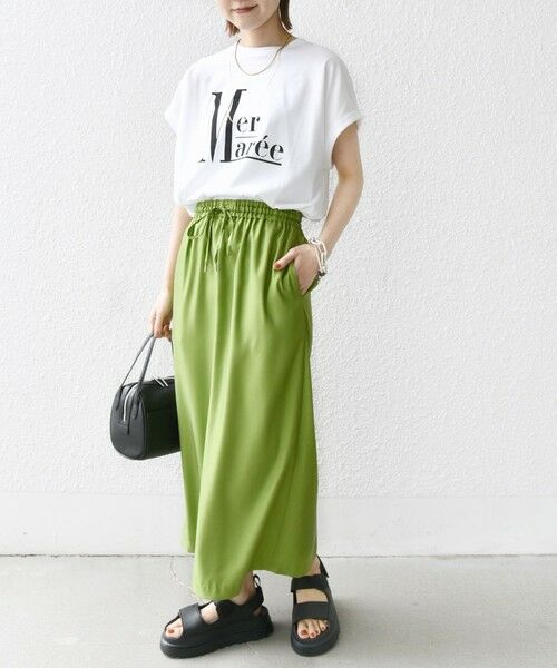 SHIPS / シップス Tシャツ | 〈洗濯機可能〉プラチナ ヴェール TEE | 詳細17