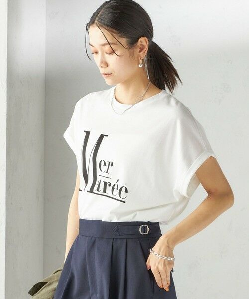 SHIPS / シップス Tシャツ | 〈洗濯機可能〉プラチナ ヴェール TEE | 詳細8