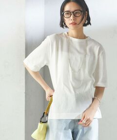 SHIPS / シップス Tシャツ | 【SHIPS別注】V:room:コットン クレープ