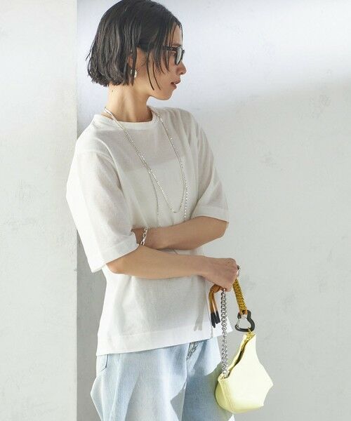 SHIPS / シップス Tシャツ | 【SHIPS別注】V:room:コットン クレープ | 詳細10