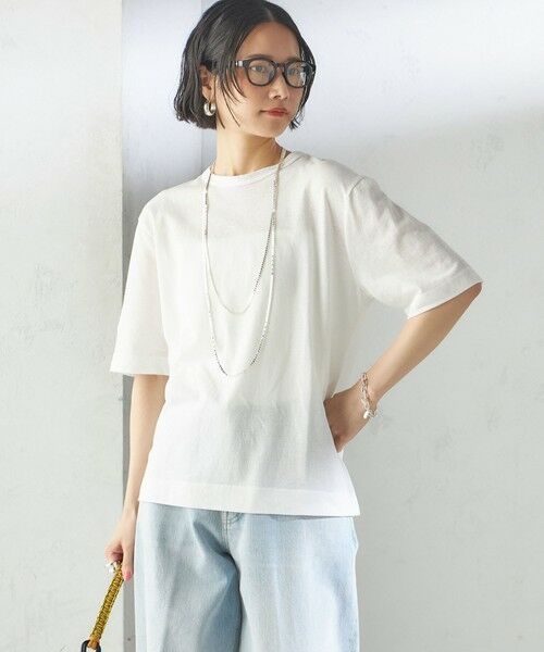 SHIPS / シップス Tシャツ | 【SHIPS別注】V:room:コットン クレープ | 詳細11