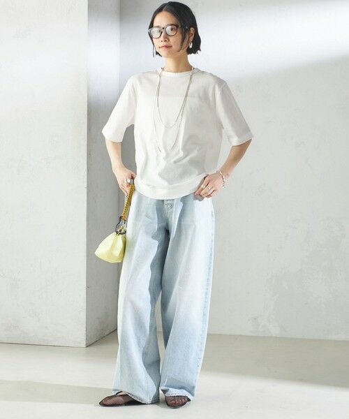 SHIPS / シップス Tシャツ | 【SHIPS別注】V:room:コットン クレープ | 詳細2