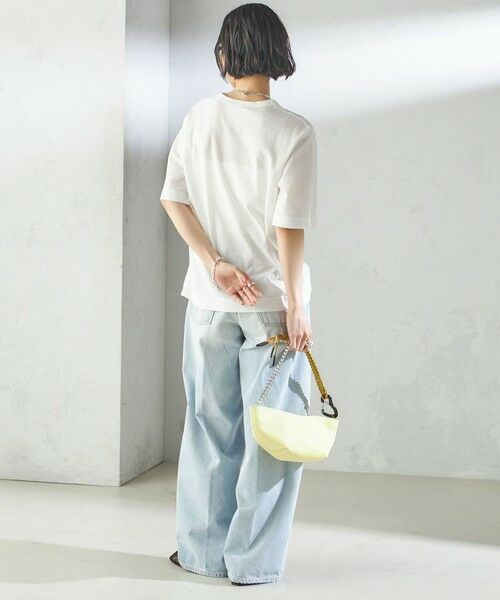 SHIPS / シップス Tシャツ | 【SHIPS別注】V:room:コットン クレープ | 詳細4