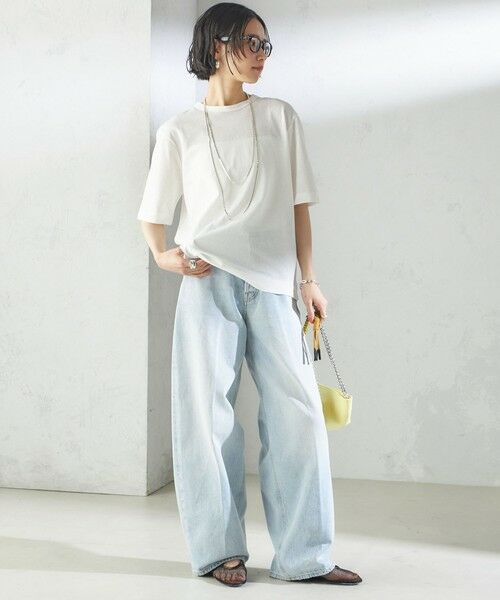 SHIPS / シップス Tシャツ | 【SHIPS別注】V:room:コットン クレープ | 詳細6