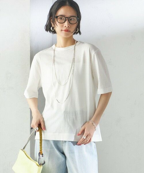 SHIPS / シップス Tシャツ | 【SHIPS別注】V:room:コットン クレープ | 詳細7