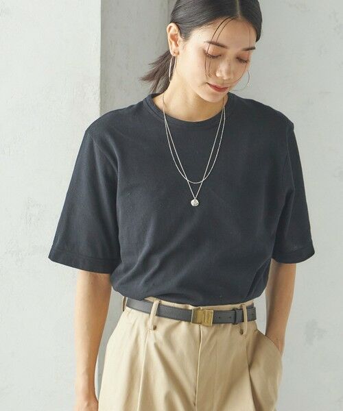 SHIPS for women/シップスウィメン 《予約》【SHIPS別注】V:room:コットン クレープ ブラック ONE SIZE SHIPS for women/シップスウィメン 《予約》【SHIPS別注】V:room:コットン クレープ ブラック ONE SIZE