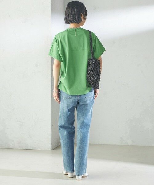 SHIPS / シップス Tシャツ | 【SHIPS別注】assiette:〈手洗い可能〉プレミアム 天竺 Uネック TEE | 詳細18