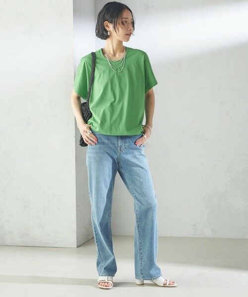 SHIPS / シップス Tシャツ | 【SHIPS別注】assiette:〈手洗い可能〉プレミアム 天竺 Uネック TEE | 詳細20