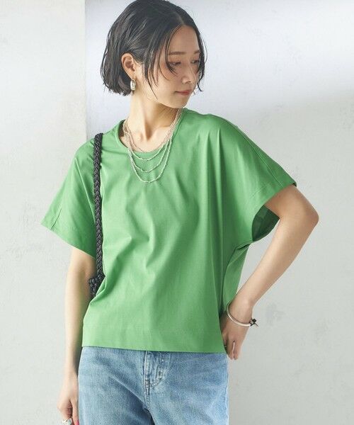 SHIPS / シップス Tシャツ | 【SHIPS別注】assiette:〈手洗い可能〉プレミアム 天竺 Uネック TEE | 詳細27