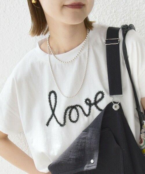 セール】 【WEB限定】ファンシー コード 刺繍 ロゴ TEE （T